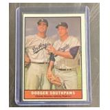 Dodger Southpaws baseball card