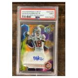 Marvin Harrison Jr autographed football card