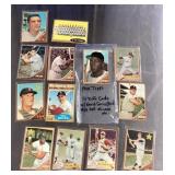 1962 Topps baseball card lot