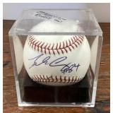 Autographed baseball