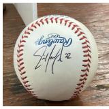 Autographed baseball