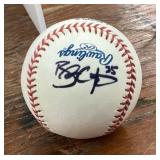 Autographed baseball