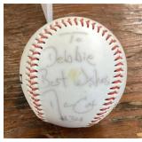 Danny Cox/Ken Dayley autographed baseball