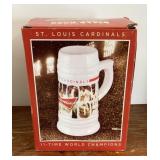 St. Louis Cardinals 11-Time World Champions stein