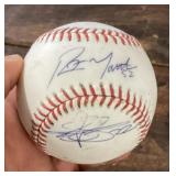 Autographed baseball