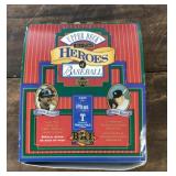 All-Time Heroes of Baseball cards --opened box