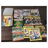 Baseball sticker albums --unused