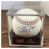 Autographed baseball