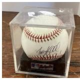 Autographed baseball