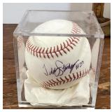 Autographed baseball