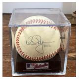 Autographed baseball