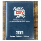 Super Bowl football cards