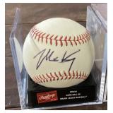 Matt Kemp autographed baseball