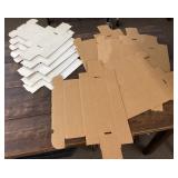 Group of unused trading card collector boxes