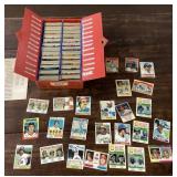 70s Super Sports Card Locker case w/baseball cards