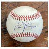 Pedro Alvarez autographed baseball
