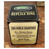 Cardinals 2006 World Champions replica ring