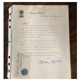 Mickey Mantle autograph