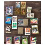 Baseball cards, stickers, etc