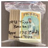 1972 Topps baseball cards