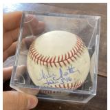 Mike Matheny autographed baseball