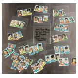 Group of 1969 Topps baseball stamps