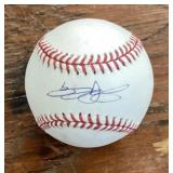 JP Arencibia autographed baseball