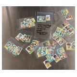 1969 Topps baseball stamps