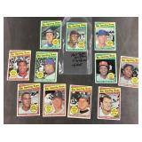 1969 Topps baseball card lot