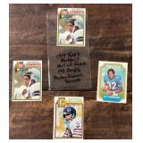 Group of 1979 Topps football cards