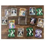 Group of Derek Jeter baseball cards
