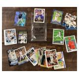 Group of Derek Jeter baseball cards