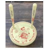 Babe Ruth pens & holder