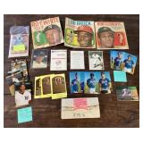 Baseball collectibles lot