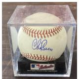Chris Berman autographed baseball