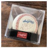 Adrian Gonzalez autographed baseball
