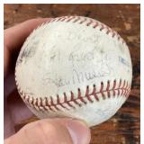 Stan Musial autographed baseball
