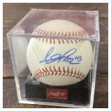 Autographed baseball