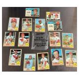 1968 Topps St. Louis Cardinals baseball card lot