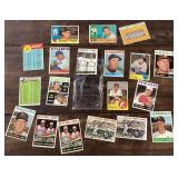 Group of vintage baseball cards