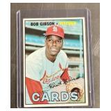 1967 Topps Bob Gibson baseball card