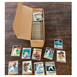 Box of 1979-1980 Topps baseball cards