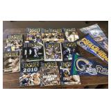 St. Louis Rams magazines and pennants