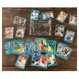 Group of 2014 Topps blue border baseball cards