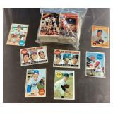 Large group of vintage baseball cards
