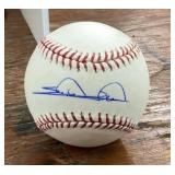 Autographed baseball