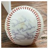 Ken Dayley/Danny Cox autographed baseball