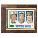 Cal Ripken Jr rookie card