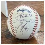 Autographed baseball