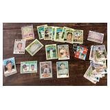 Group of vintage sports cards